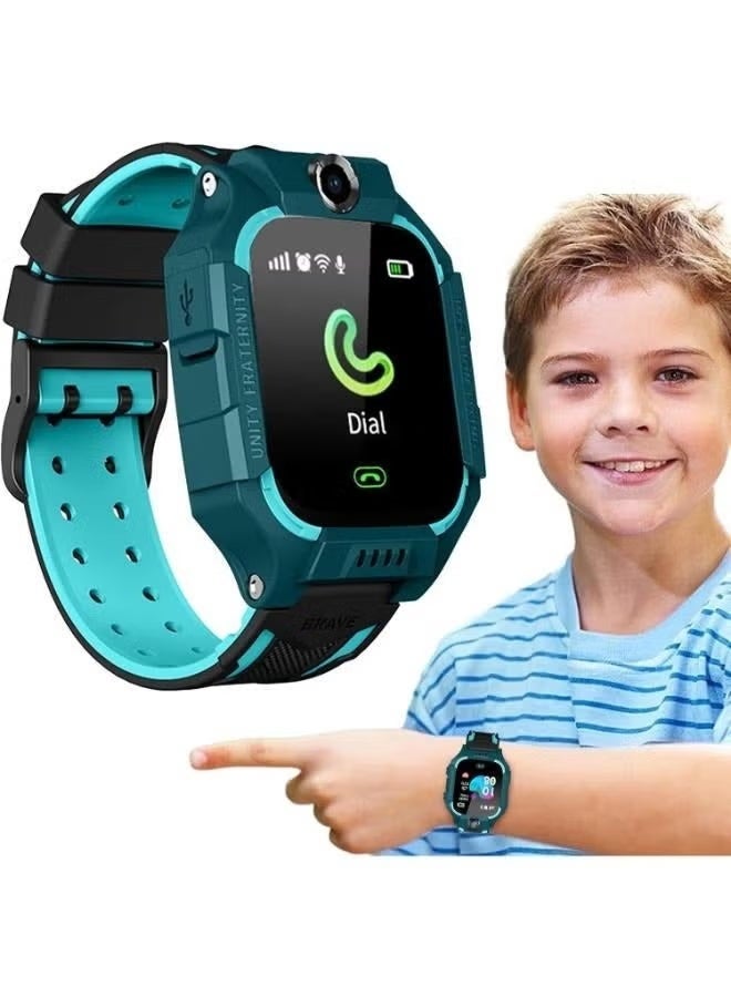 Z7A Kids Smartwatch with HD Touch Screen, Safe Calling and Text Messaging, Child Smart Watch for Boys and Girls with Long Battery Life, Easy Menu, Comfortable Strap for Daily Use - Image 3